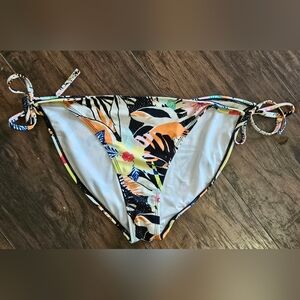 Old Navy Bikini Bottons Size L Tropical Print